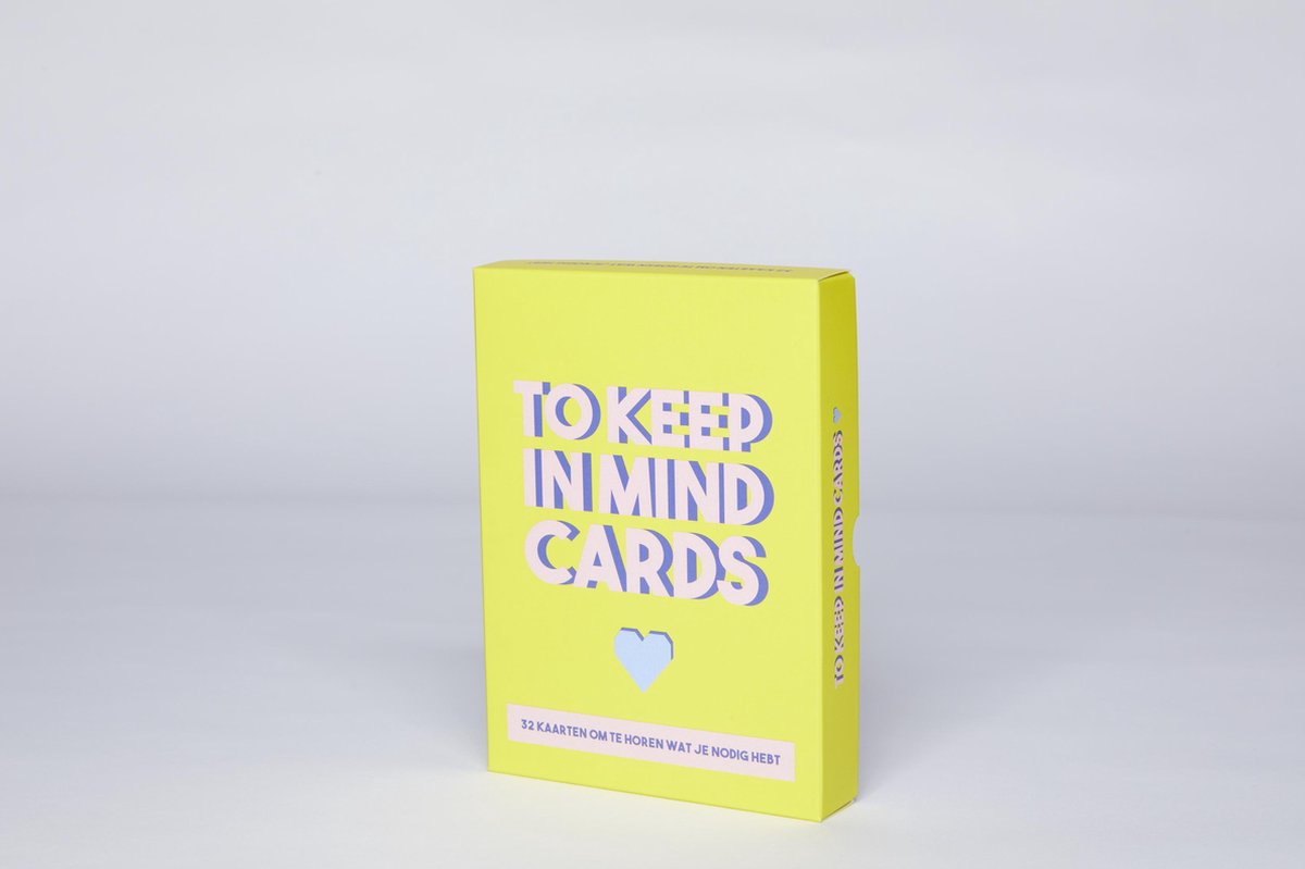 CARD DECK | 32 kaarten om te horen wat je nodig hebt.